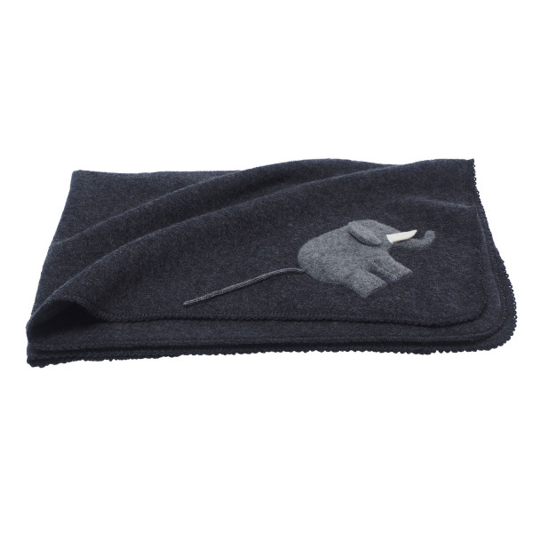 Fleecewickeltuch Elefant